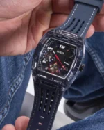 Ανδρικo Ρολόι GUESS Phoenix Grey Rubber Strap SKU GW0499G1 - Image 2