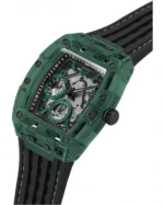 Άνδρικo Ρολόι GUESS Phoenix Black Rubber Strap SKU GW0499G7 - Image 4