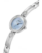 Γυναικεία Ρολόι GUESS Lovely Crystals Silver Stainless Steel Bracelet SKU GW0655L4 - Image 4