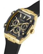 Ρολόι  Ανδρικo  GUESS Phoenix Black Rubber Strap SKU GW0956G2 - Image 4