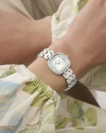 Γυναικεία Ρολόι GUESS Hazel Crystals Silver Stainless Steel Bracelet SKU GW1018L1