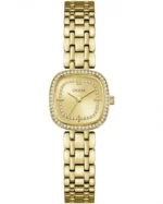 Γυναικεία Ρολόι GUESS Hazel Crystals Gold Stainless Steel Bracelet SKU GW1018L2 - Image 3