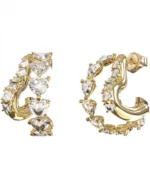 GUESS Beloved Stainless Steel Earrings with Zircons SKU JUBE06002JWYGT/U