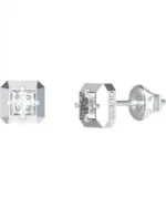 Γυναικεία σκουλαρίκια GUESS Ace Of Diamonds από ανοξείδωτο ατσάλι με ζιργκόν SKU JUBE06180JWRHT/U