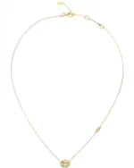 Γυναικείο κολιέ GUESS Marina από ανοξείδωτο ατσάλι με ζιργκόν SKU JUBN06223JWYGT/U