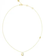 Γυναικείο κολιέ GUESS Moon Drops από ανοξείδωτο ατσάλι με ζιργκόν SKU JUBN06252JWYGT/U - Image 2