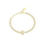 GUESS Aurora Stainless Steel Bracelet with Zircons SKU JUBB06235JWYGL - Image 2