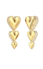 GUESS Jewels Σκουλαρίκια από επιχρυσωμένο ανοξείδωτο ατσάλι   SKU  JUBE06072JWYGT/U - Image 3