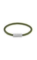 Ανδρικό βραχιόλι GUESS Mare Magnum από ανοξείδωτο ατσάλι και δέρμα SKU JUMB05035JWSTGNL - Image 5