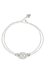 Guess Γυναικείο Βραχιόλι Αλυσίδα από Ατσάλι  SKU JUBB06222JWRHL