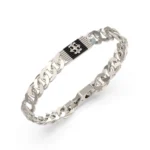 Ανδρικό βραχιόλι GUESS Rebel Moon από ανοξείδωτο ατσάλι SKU JUMB05070JWSTBKL - Image 5