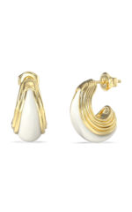 GUESS STEEL VIVA SOLEIL Κρίκοι Δίχρωμοι  SKU JUBE06153JWYGWHT/U - Image 3