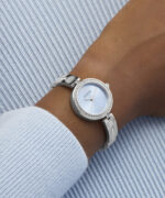 Γυναικεία Ρολόι GUESS Lovely Crystals Silver Stainless Steel Bracelet SKU GW0655L4