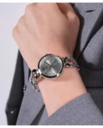 Γυναικεία Ρολόι GUESS Empower Crystals Silver Stainless Steel Bracelet SKU GW0759L1 - Image 6