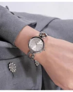 Γυναικεία Ρολόι GUESS Empower Crystals Silver Stainless Steel Bracelet SKU GW0759L1 - Image 7