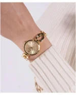 Γυναικεία Ρολόι GUESS Empower Crystals Gold Stainless Steel Bracelet SKU GW0759L2 - Image 6