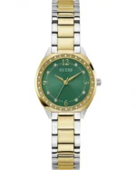 Γυναικεία Ρολόι GUESS Charlotte Crystals Two Tone Stainless Steel Bracelet SKU GW0767L4 - Image 5