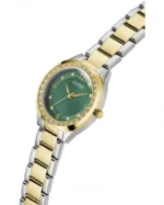 Γυναικεία Ρολόι GUESS Charlotte Crystals Two Tone Stainless Steel Bracelet SKU GW0767L4 - Image 2