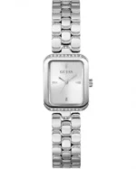 Γυναικείo Ρολόι GUESS Isla Crystals Silver Stainless Steel Bracelet SKU GW0865L1 - Image 3