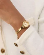 Γυναικεία Ρολόι GUESS Penelope Crystals Gold Stainless Steel Bracelet SKU GW0924L2 - Image 5