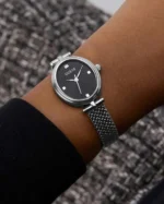 Γυναικεία Ρολόι GUESS Ruby Crystals Silver Stainless Steel Bracelet SKU GW0935L1