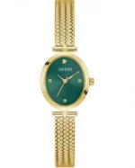 Γυναικεία Ρολόι GUESS Ruby Crystals Gold Stainless Steel Bracelet SKU GW0935L2