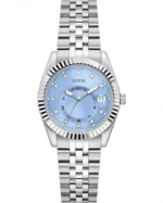 Γυναικεία Ρολόι GUESS Jada Crystals Silver Stainless Steel Bracelet SKU GW0936L1 - Image 3