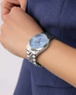 Γυναικεία Ρολόι GUESS Jada Crystals Silver Stainless Steel Bracelet SKU GW0936L1 - Image 5