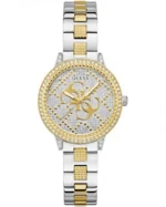 Γυναικεία Ρολόι GUESS G Lace Crystals Two Tone Stainless Steel Bracelet SKU GW0944L3