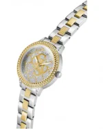 Γυναικεία Ρολόι GUESS G Lace Crystals Two Tone Stainless Steel Bracelet SKU GW0944L3 - Image 4