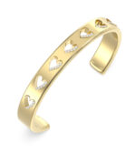 Γυναικείο βραχιόλι GUESS By Your Side από ανοξείδωτο ατσάλι με ζιργκόν SKU JUBB06084JWYGL