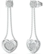 Γυναικεία σκουλαρίκια GUESS L.O.V.E. από ανοξείδωτο ατσάλι SKU JUBE05462JWRHT/U - Image 3