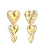 GUESS Jewels Σκουλαρίκια από επιχρυσωμένο ανοξείδωτο ατσάλι   SKU  JUBE06072JWYGT/U