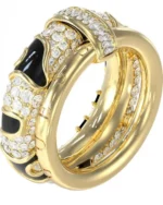 Δαχτυλίδι GUESS Fabulous Me από ανοξείδωτο ατσάλι με ζιργκόν SKU JUBR05194JWYGBK54 - Image 2