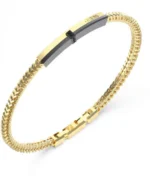 Ανδρικό βραχιόλι GUESS Noir από ανοξείδωτο ατσάλι  SKU  JUMB05105JWYGL