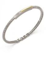 Ανδρικό βραχιόλι GUESS Noir από ανοξείδωτο ατσάλι  SKU  JUMB05109JWYGSTL