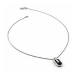 Ανδρικό κολιέ GUESS Racer Tag από ανοξείδωτο ατσάλι SKU JUMN04038JWSTBKT/U