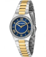 Ρολόι KARL LAGERFELD Hamburg Crystals Two Tone Stainless Steel Bracelet SKU R0553105504 - Image 3