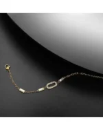 Βραχιόλι KARL LAGERFELD από ανοξείδωτο ατσάλι με κρύσταλλα SKU KLAYC20 - Image 2