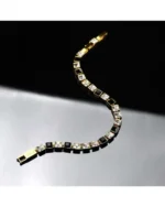 Βραχιόλι KARL LAGERFELD από ανοξείδωτο ατσάλι με κρύσταλλα SKU KLAYC22 - Image 2