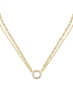 Κολιέ KARL LAGERFELD από ανοξείδωτο ατσάλι με κρύσταλλα SKU KLAYC55 - Image 3