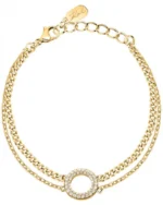 KARL LAGERFELD Stainless Steel Bracelet with Crystals SKU KLAYC56 - Image 3