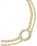 KARL LAGERFELD Stainless Steel Bracelet with Crystals SKU KLAYC56 - Image 5