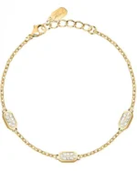 KARL LAGERFELD Stainless Steel Bracelet with Crystals SKU KLAYC60 - Image 2