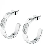 Σκουλαρίκια KARL LAGERFELD από ανοξείδωτο ατσάλι με κρύσταλλα SKU KLAYC66