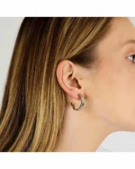 Σκουλαρίκια KARL LAGERFELD από ανοξείδωτο ατσάλι με κρύσταλλα SKU KLAYC66 - Image 4