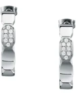 Σκουλαρίκια KARL LAGERFELD από ανοξείδωτο ατσάλι με κρύσταλλα SKU KLAYC66 - Image 5