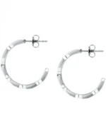 Σκουλαρίκια KARL LAGERFELD από ανοξείδωτο ατσάλι με κρύσταλλα SKU KLAYC66 - Image 6