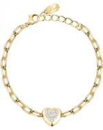 Βραχιόλι KARL LAGERFELD από ανοξείδωτο ατσάλι με κρύσταλλα SKU KLAYD14