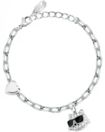 Βραχιόλι KARL LAGERFELD από ανοξείδωτο ατσάλι με κρύσταλλα SKU KLAYD16